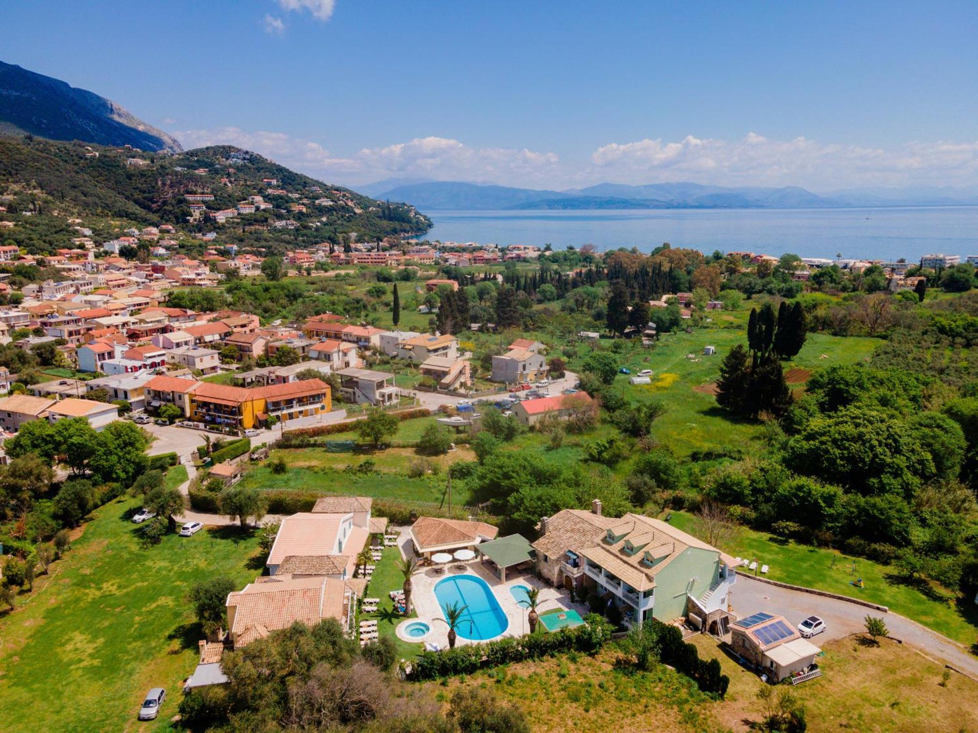 Aparthotel Valentino Corfu Ypsos Exterior foto